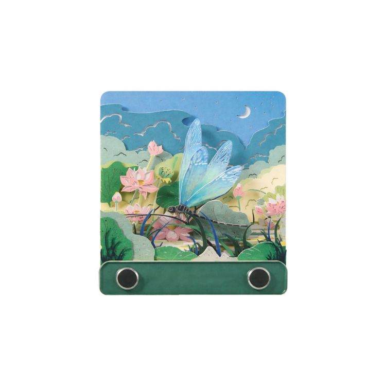 Picture of 3D Paper-Cut Sculpture Notepad with Hanging Loop