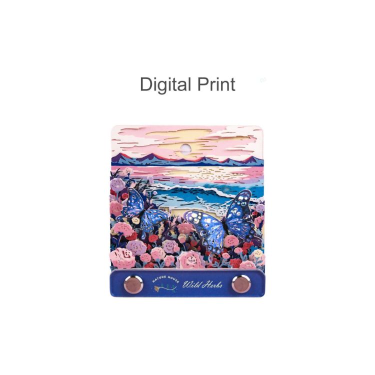 Picture of 3D Paper-Cut Sculpture Notepad with Hanging Loop