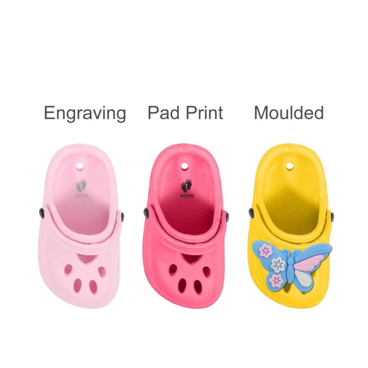 Picture of Paw Shape Clog Shoe Fridge Magnets