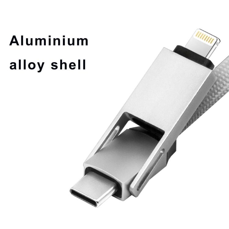 Picture of 60W 3-In-1 Aluminium Charging Cable