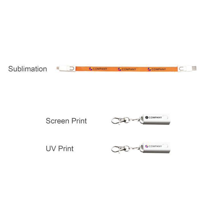 Picture of 60W 6-in-1 Charging Cable Strap