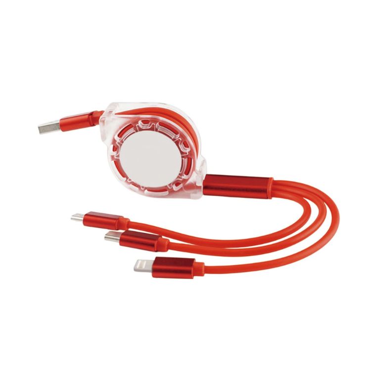 Picture of 3-in-1 Retractable Charging Cable