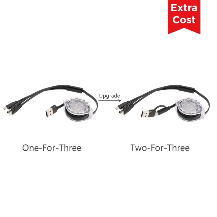 Picture of 3-in-1 Retractable Charging Cable