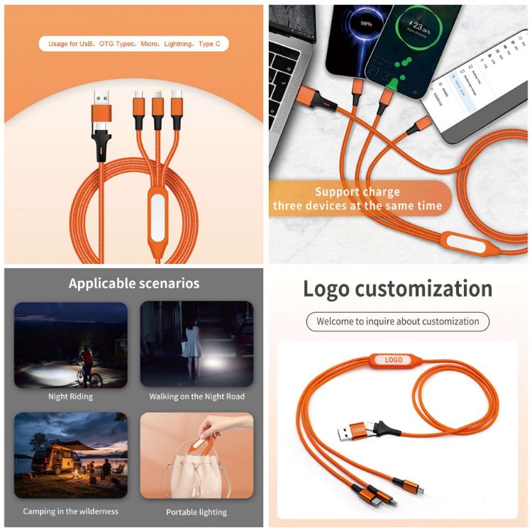 Picture of 6-in-1 Night Light Charging Cable
