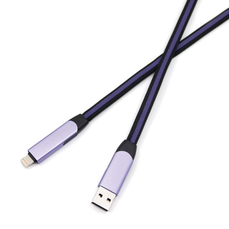 Picture of 60W 6-in-1 Long Braided Charging Cable