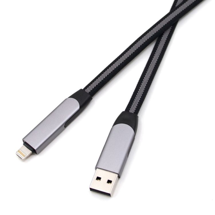 Picture of 60W 6-in-1 Long Braided Charging Cable