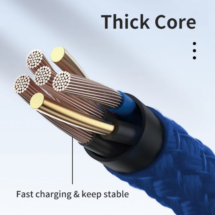 Picture of 60W Long 4-in-1 Braided Charging Cable