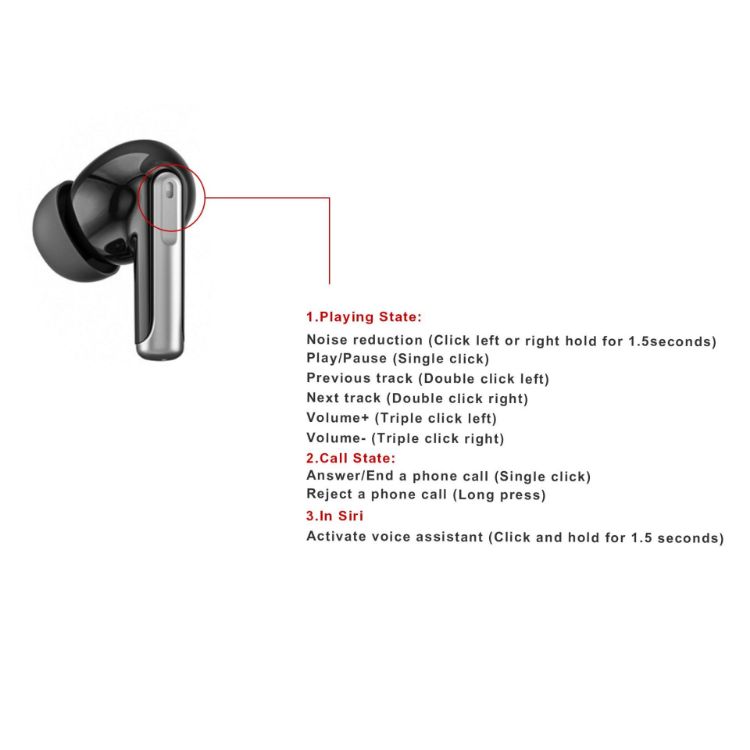 Picture of Active Noise Cancelling Wireless Earbuds