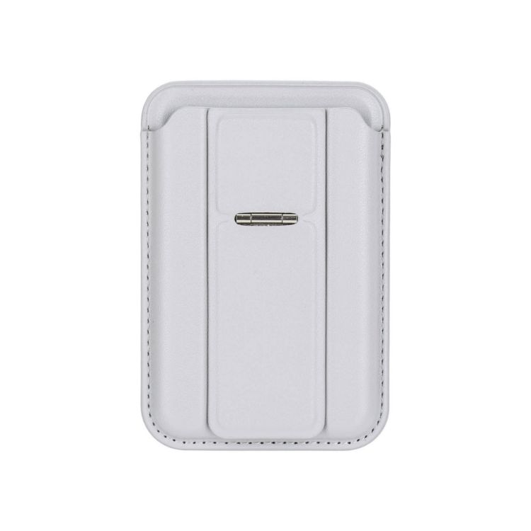 Picture of PU Magnetic Card Holder with Phone Stand