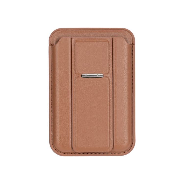 Picture of PU Magnetic Card Holder with Phone Stand