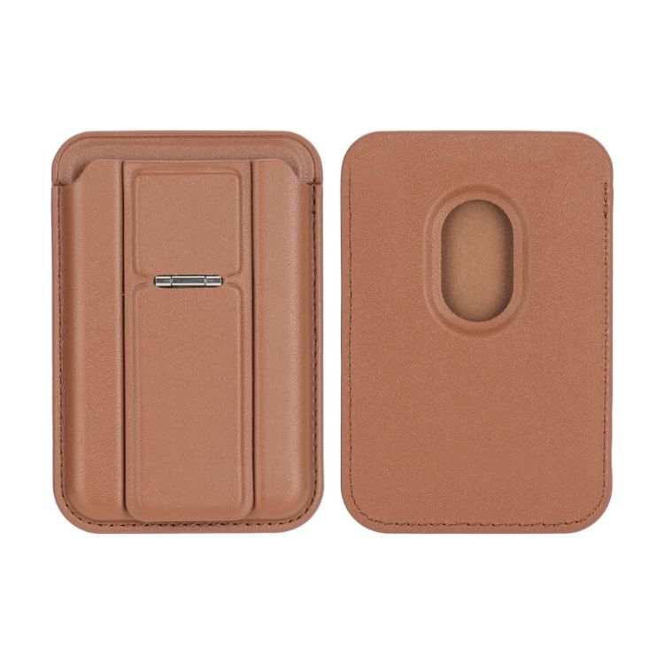 Picture of PU Magnetic Card Holder with Phone Stand