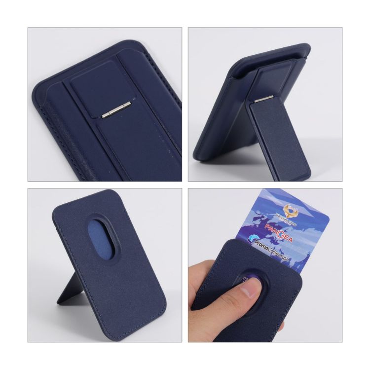 Picture of PU Magnetic Card Holder with Phone Stand