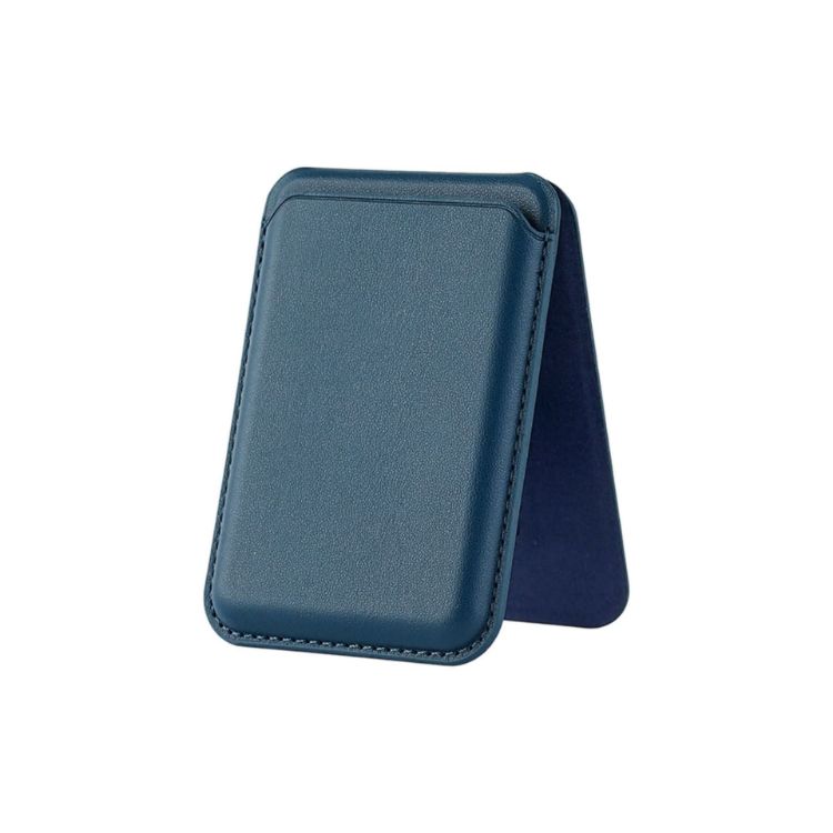 Picture of PU Foldable Magnetic Card Holder with Phone Stand