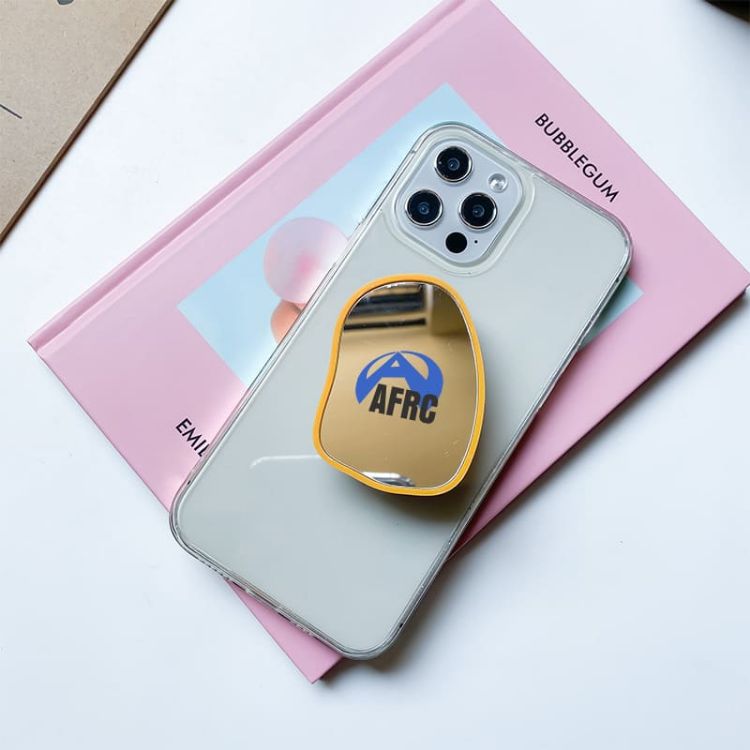 Picture of Custom Shaped Mirror Phone Pop Holder