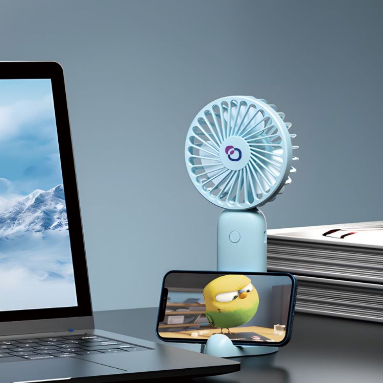 Picture of Handheld Fan with Phone Stand
