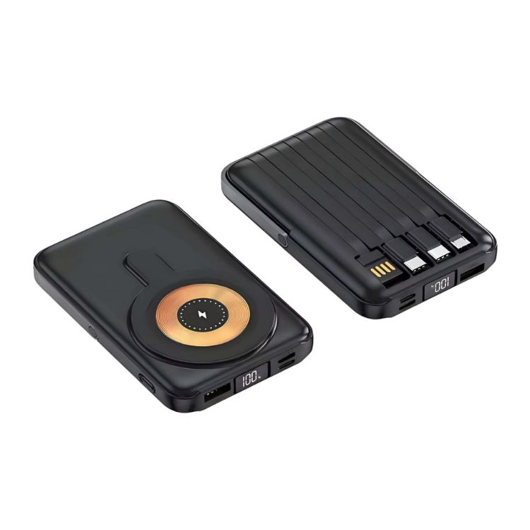 Picture of 10000mAh 6 in 1 Magnetic Wireless  Power Bank