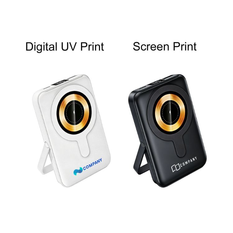 Picture of 10000mAh Magnetic Wireless  Power Bank with Phone Stand