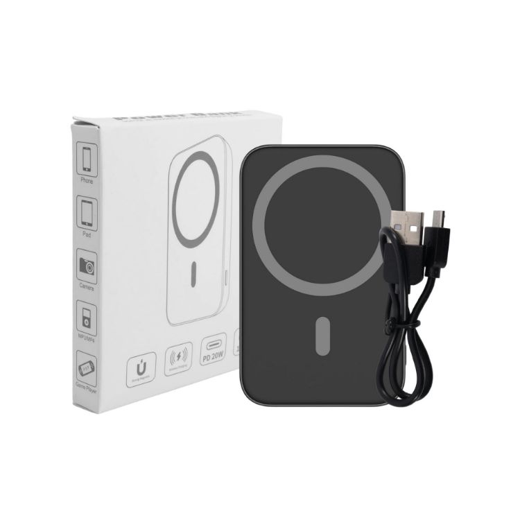 Picture of 5000mAh Magnetic Wireless  Power Bank