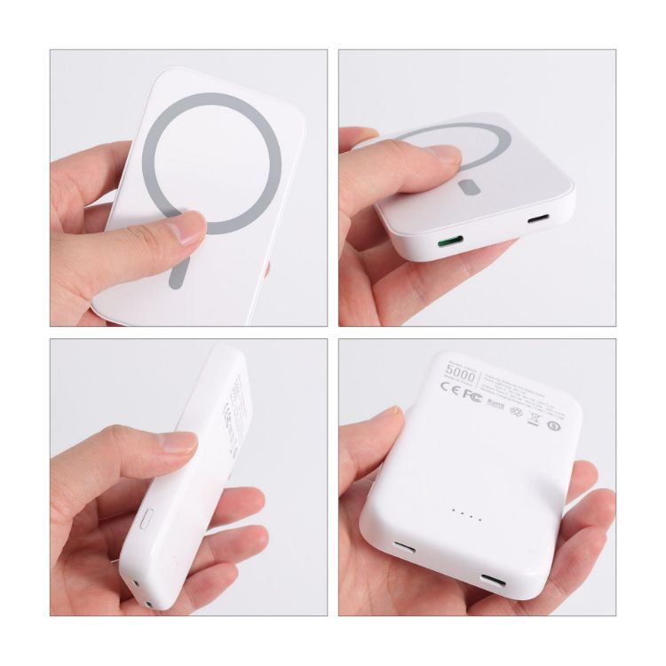 Picture of 5000mAh Magnetic Wireless  Power Bank