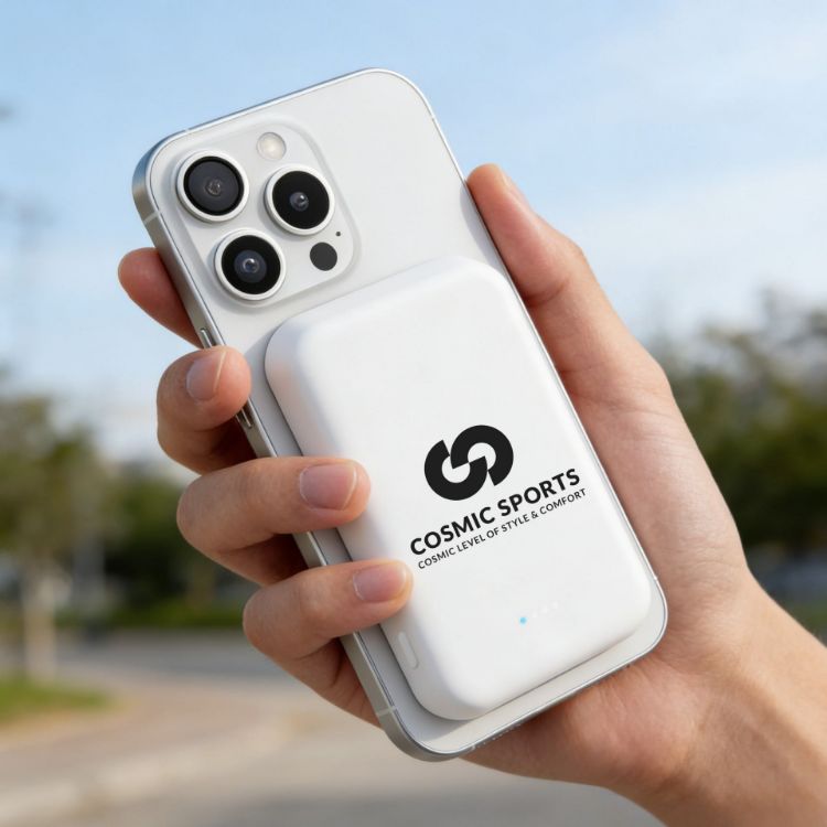 Picture of 5000mAh Magnetic Wireless  Power Bank