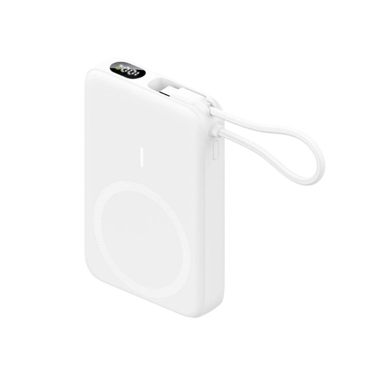 Picture of 10000mAh Magnetic Wireless  Power Bank with Charging Cable