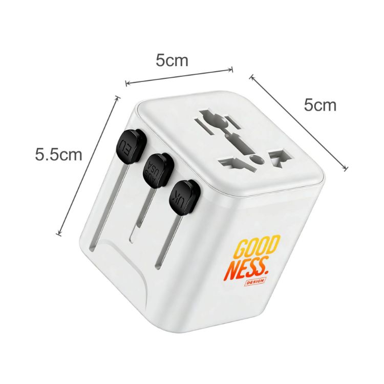Picture of Mini Universal Travel Adapter (No USB Port)