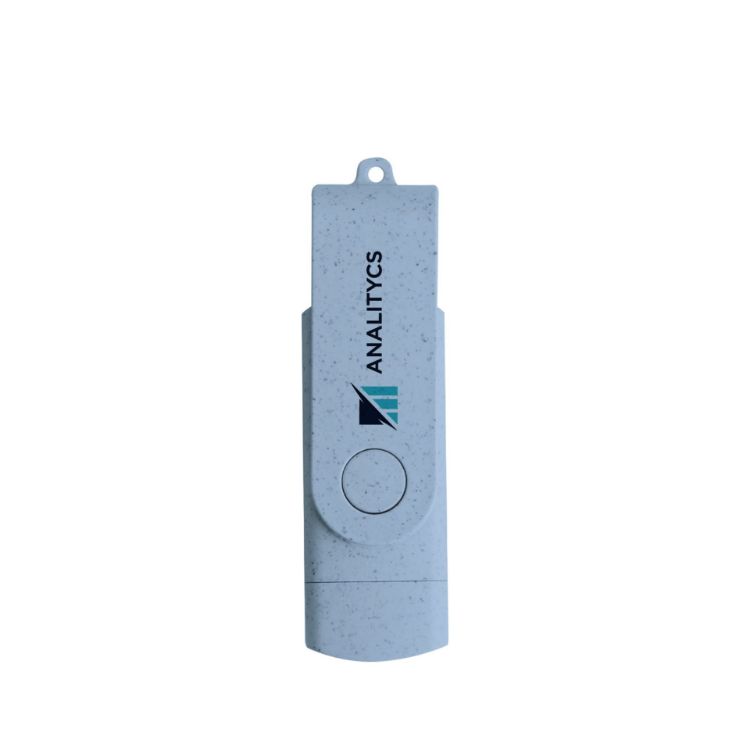 Picture of Double-end Eco Swivel Type C Flash Drive