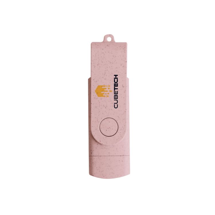 Picture of Double-end Eco Swivel Type C Flash Drive