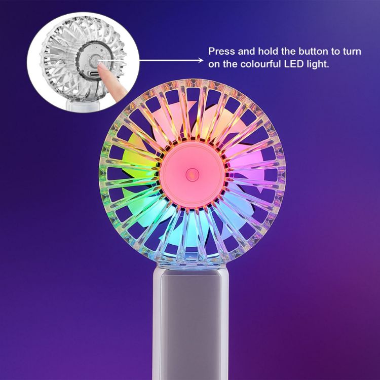 Picture of Transparent Fan with LED Light