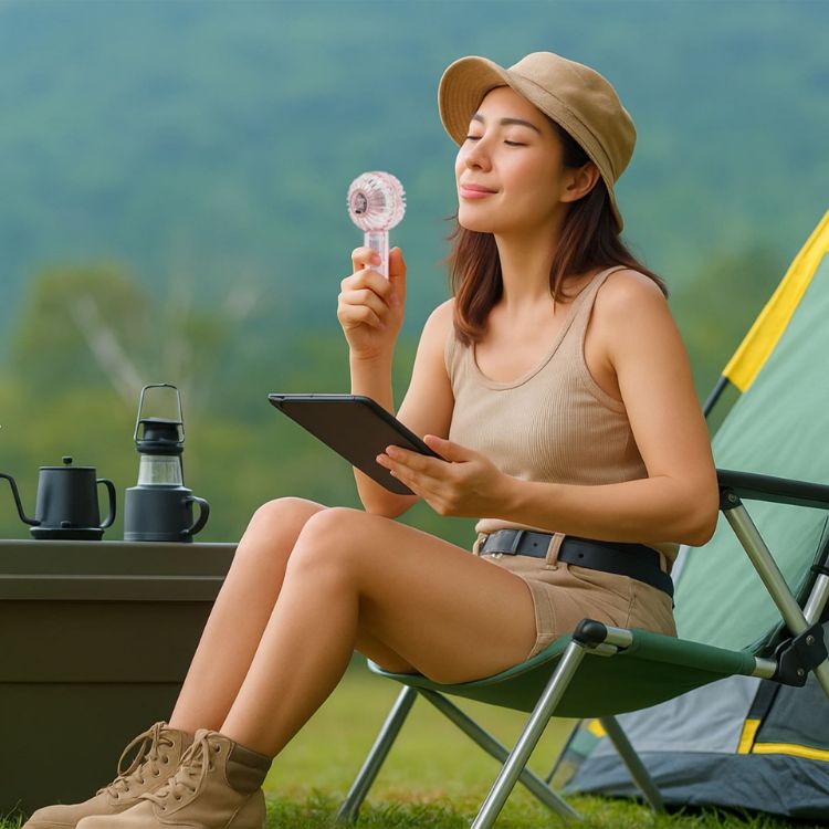 Picture of Transparent Fan with LED Light