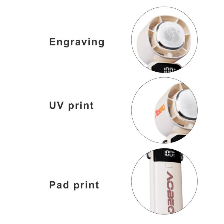 Picture of Portable Cooling Fan with Phone Stand