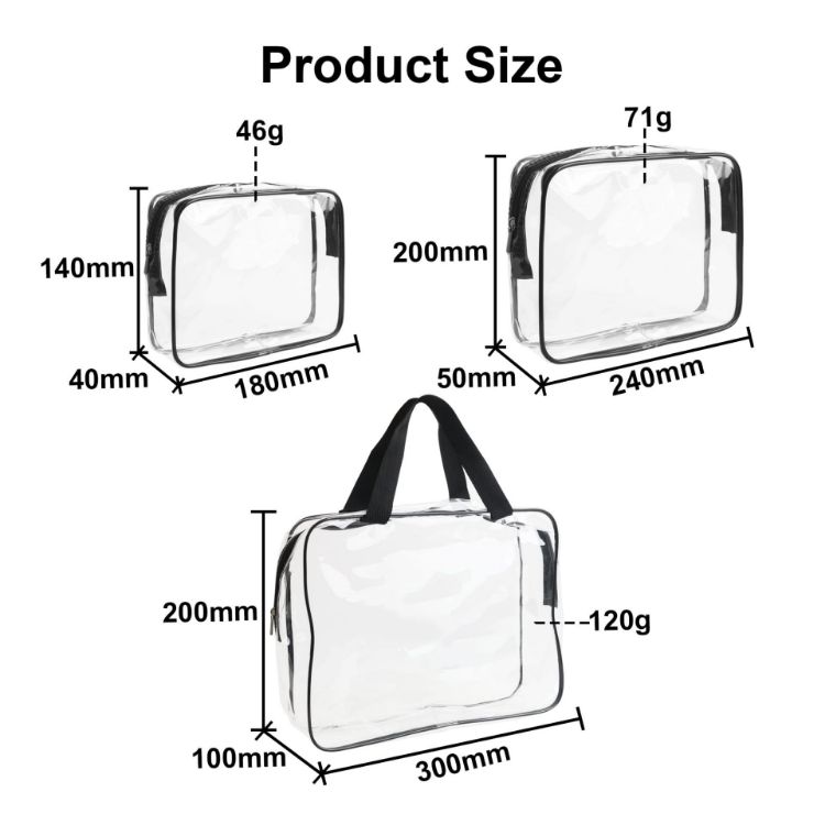 Picture of Clear Toiletry Bag