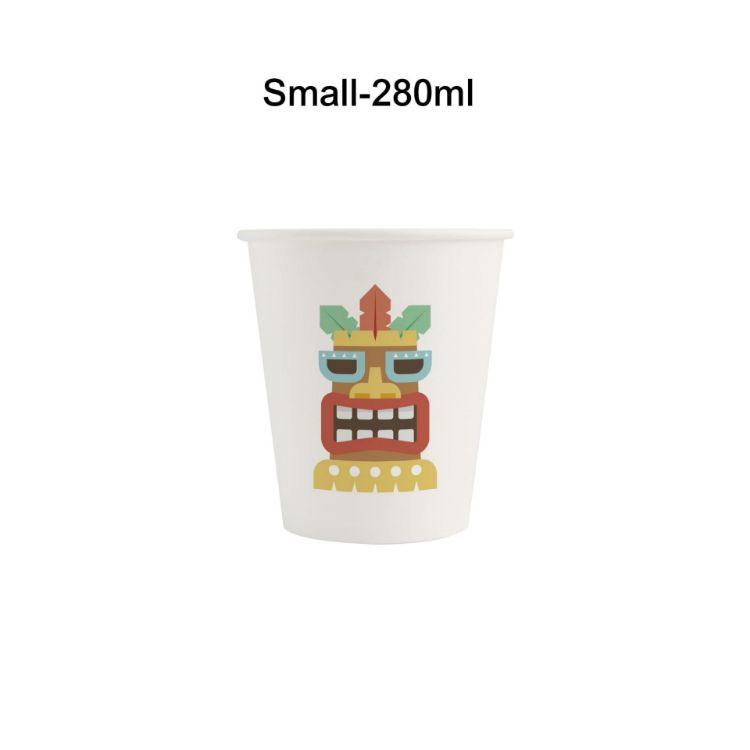 Picture of Custom Disposable Single Wall Paper Cups