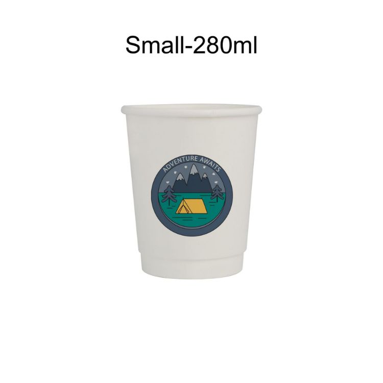 Picture of Custom Disposable Double Wall Paper Cups