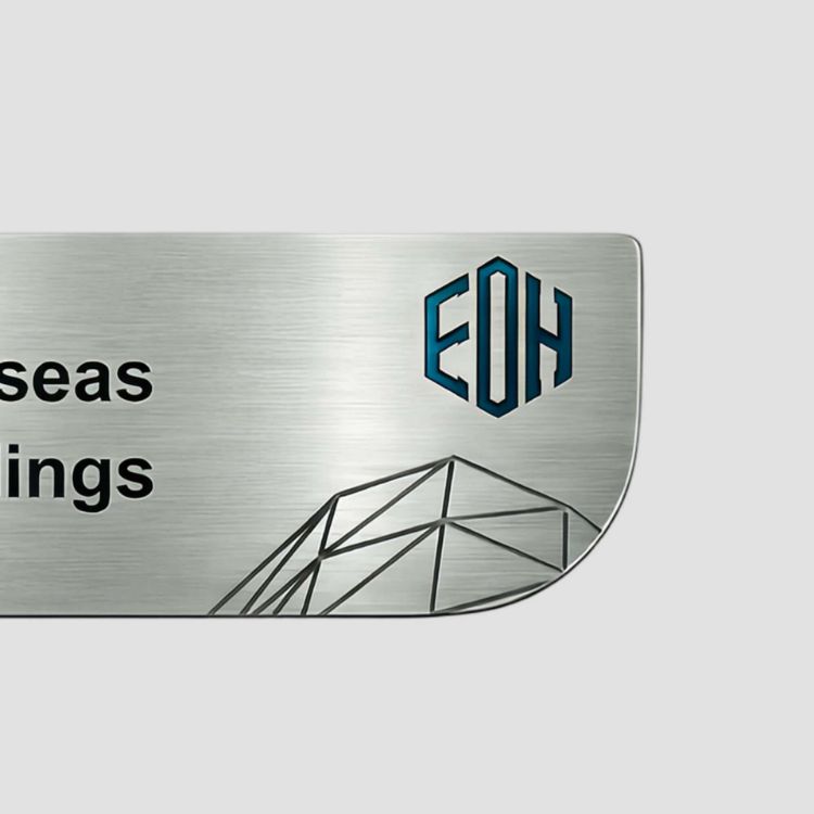 Picture of Custom Metal Name Badge