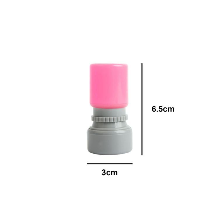 Picture of Coloured Round Stamp