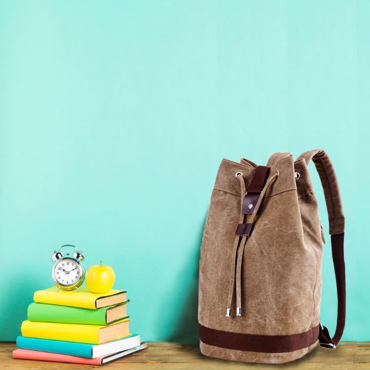 Picture of Canvas Bucket Backpack