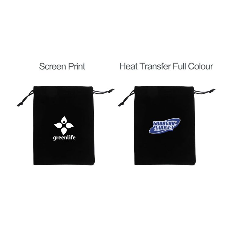 Picture of Velvet Drawstring Bag