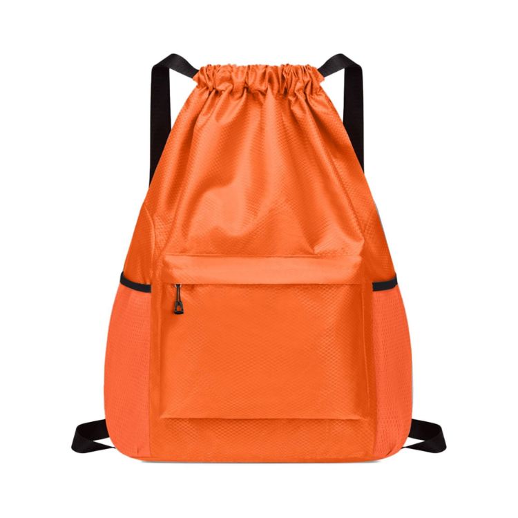 Picture of Multi-Pocket Drawstring Backpack