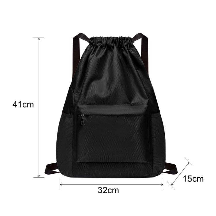 Picture of Multi-Pocket Drawstring Backpack