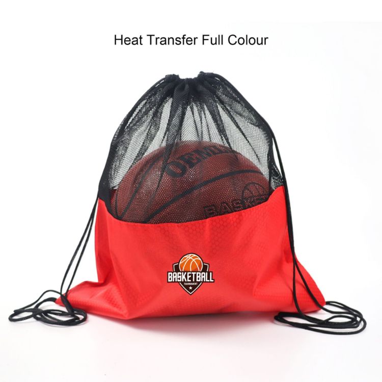 Picture of Drawstring Mesh Backpack