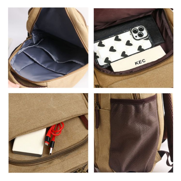 Picture of Canvas Laptop Backpack