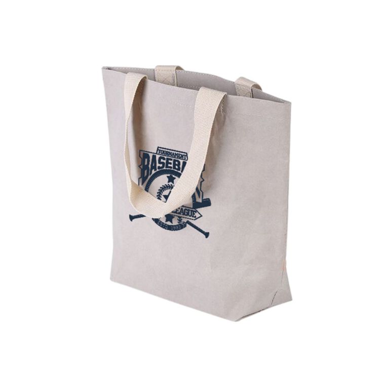 Picture of Large Washable Kraft Paper Bag with Cotton Handle(430x345x125mm)