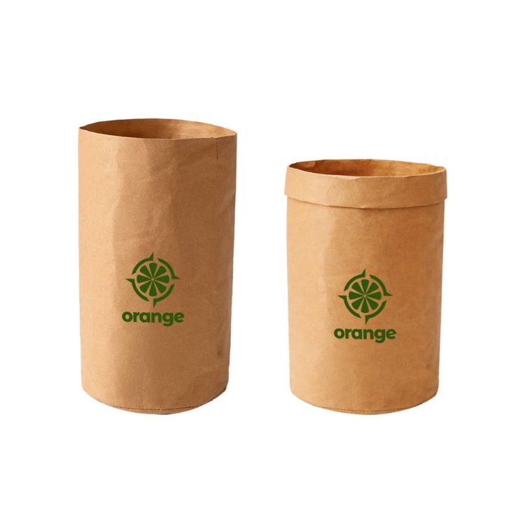 Picture of Large Washable Kraft Paper Bag(Dia 150 x H 280mm)