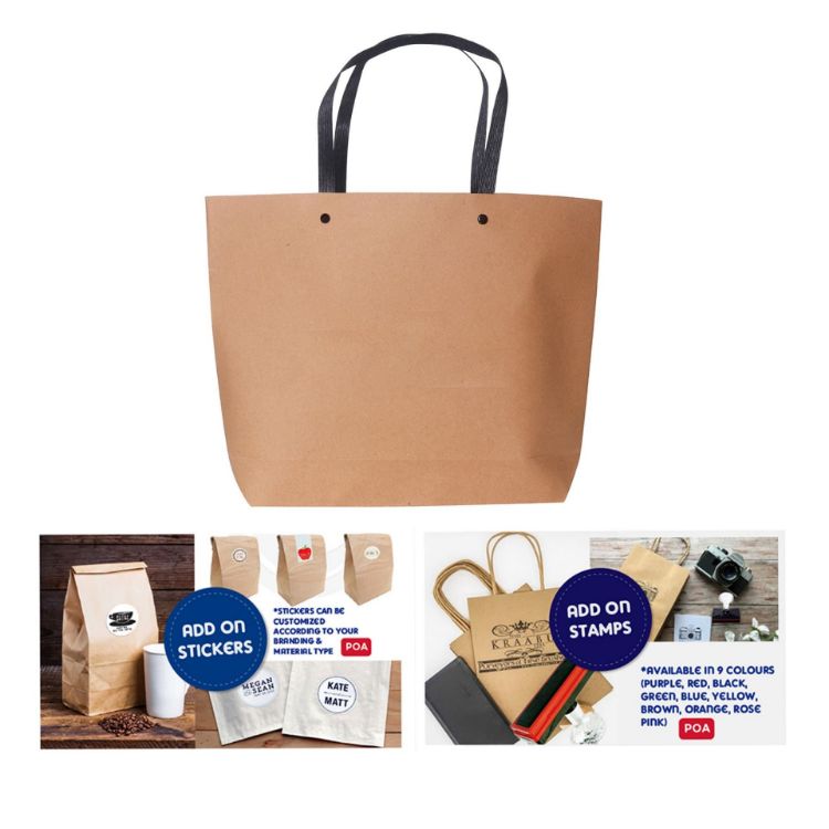 Picture of Small Boutique Paper Bag(330 x 250 x 80mm)