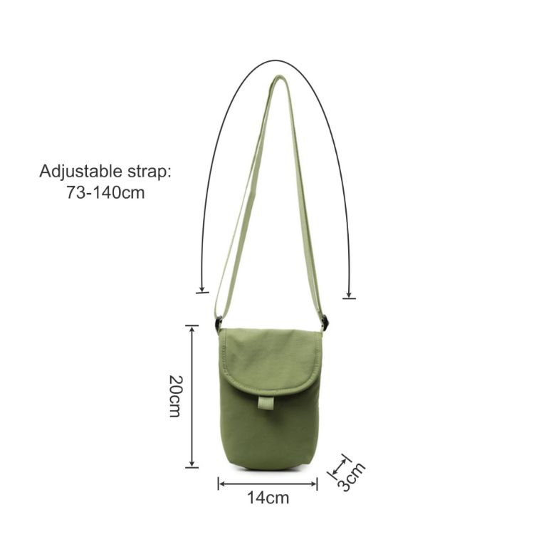 Picture of Small Size Canvas Shoulder Bag
