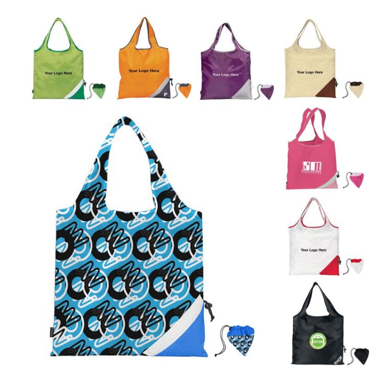 Picture of Latitudes Foldaway Shopping Bag