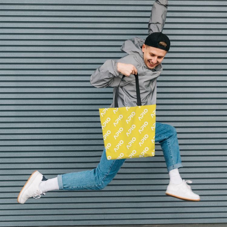 Picture of Velvet Tote Bag-Full colour both side