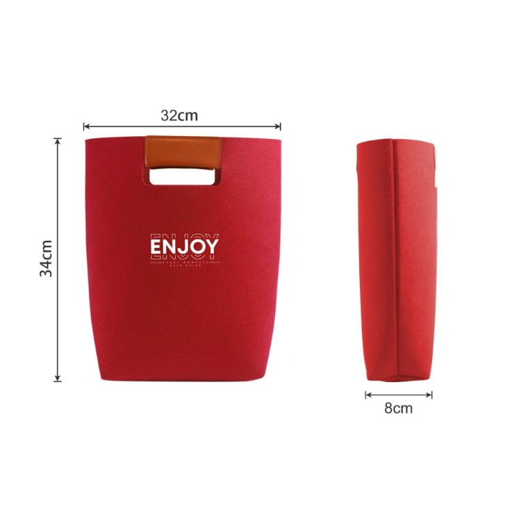 Picture of RPET Elegant Felt Carrying Tote Bag
