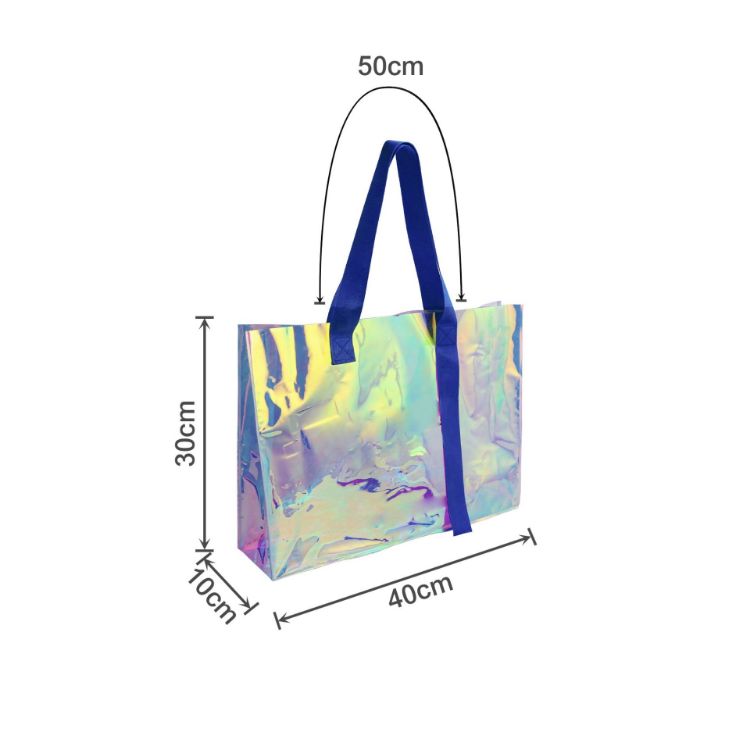 Picture of Colorful Transparent PVC Tote Bag